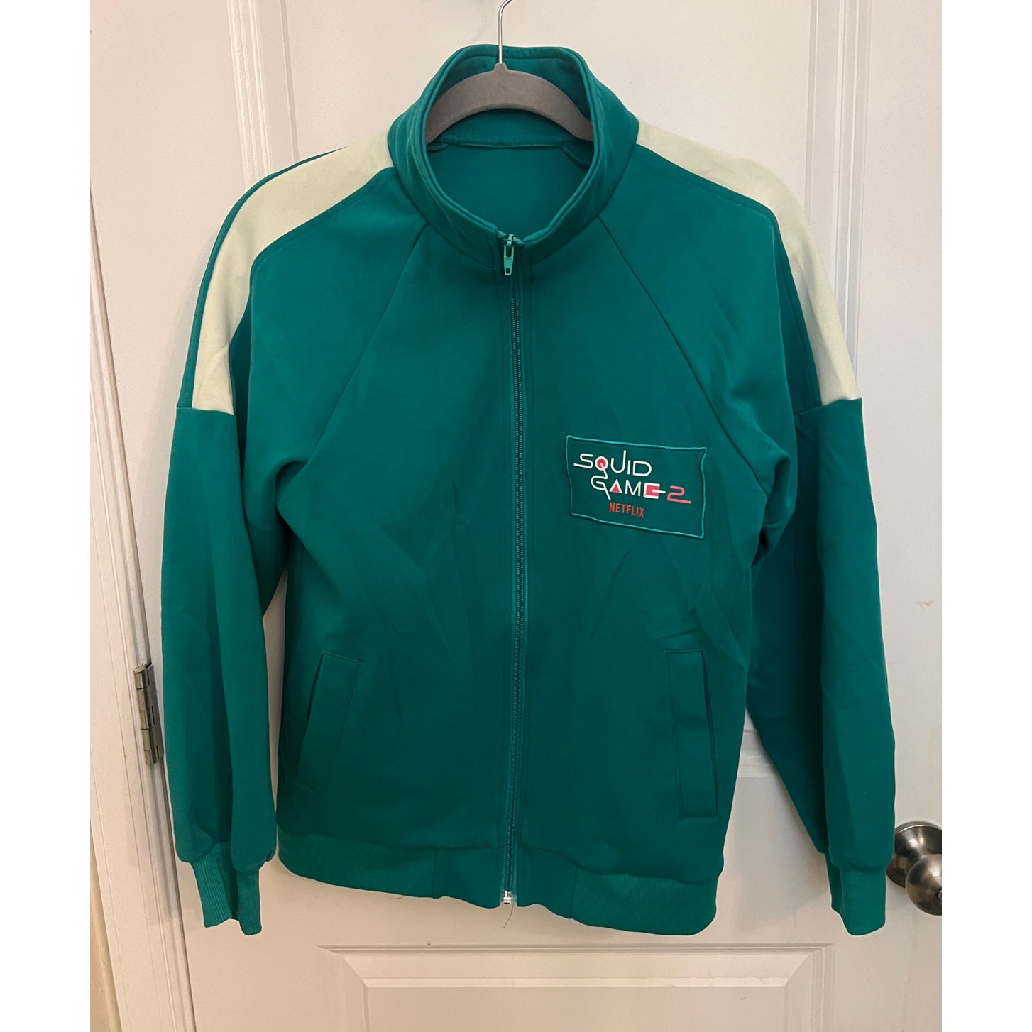 Squid Game 2 Official Netflix Promo Tracksuit Jacket 2024 Launch Event S/M Rare